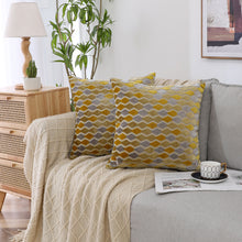 Kate Aurora 1 Piece Nolita Argyle Raised Chenille Ultra Plush & Fluffy 18"x 18" Filled Accent Throw Pillow With Removable Zip