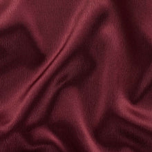 Kate Aurora 6 Piece Maison Estate Collection Semi Sheer Window Curtains & Beaded Valance Set - Burgundy