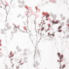Kate Aurora 2 Piece Shabby Chic Cherry Blossom Designed Airy Sheer Rod Pocket & Back Tab Curtain Panels - 63 in. Long - Blush