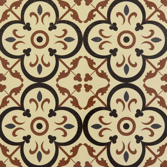 GoodGram Peel N' Stick DIY Retro 12x12 Self Adhesive Vinyl Floor Tile - 20 Tiles (20 Total SF in a Box) - Burch - 20 Tiles/20