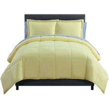 Kate Aurora Living Goose Down Alternative Bed in a Bag Complete Comforter Set - King, Yellow