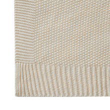 Kate Aurora Vermont Impressions Cable Knit Accent Throw Blanket - 50 in. W x 60 in. L - Ivory Beige