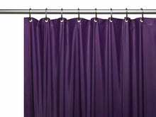 Kate Aurora Hotel Heavy Duty 10 Gauge Vinyl Shower Curtain Liners - Purple 72" x 72" Standard Shower Curtain Liner