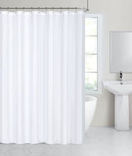GoodGram Hotel Collection Waterproof White Fabric Mold And Mildew Resistant Shower Curtain Liner - 70'' W x 72'' L