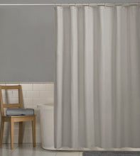 Montauk Accents Bliss Ivory Natural Water Resistant Fabric Shower Liner - Standard Size