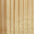 Kate Aurora 2 Piece Basic Sheer Voile Rod Pocket Window Curtains - Gold, 84 in. Long