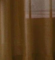 GoodGram Ultra Luxurious Elegant Sheer Grommet Single Curtain Panel - 54 in. W x 84 in. L, Chocolate Cake