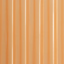 Kate Aurora Transparent Pastel 6 Gauge Hotel Non-Toxic Odor Free PEVA Shower Curtain Liner - Mold & Mildew Resistant - Orange