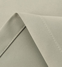 Kate Aurora 100% Thermal Blackout Bath & Kitchen Window Curtains - 50 in. W x 63 in. L, Linen