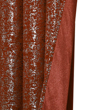 Kate Aurora 2 Piece Grommet Top Moroccan Sparkly Spice Light Reducing Window Curtain Panels - 84 in. Long