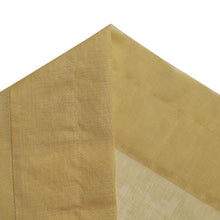 Kate Aurora Shabby Sheer Embroidered Complete 3 Piece Floral Rod Pocket Cafe Kitchen Curtain Tier & Valance Set - Golden Yell