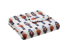 Kate Aurora Living Nutcrackers Ultra Soft & Plush Hypoallergenic Christmas Throw Blanket Cover
