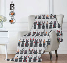 Kate Aurora Halloween Spooky Pets Ultra Soft & Plush Oversized Accent Throw Blanket - 50 in. W x 70 in. L