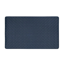 Kate Aurora Heavy Duty Non Slip Memory Foam Kitchen Mats - 18in W x 30in L, Navy Blue