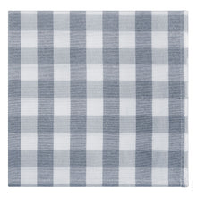 GoodGram Buffalo Check Gingham Custom Window Curtain Treatments - Single Valance 58 in. W x 14 in. L, Gray