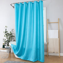 Kate Aurora Serena Elegant Jacquard Woven Fabric Shower Curtain - Standard Size
