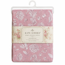 Kate Aurora Shabby Chic Floral Garden Fabric Shower Curtain - Standard Size