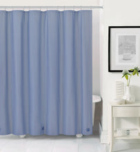 Kate Aurora Hotel Heavy Duty 10 Gauge Vinyl Shower Curtain Liners - Slate 72" x 72" Standard Shower Curtain Liner