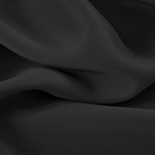 Kate Aurora 1 Piece Black Room Darkening Grommet Top Window Curtain Panel - 45 in. Long