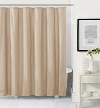 GoodGram Hotel Collection Heavy Weight/Duty PEVA Shower Curtain Liner - Taupe /Linen