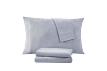 Kate Aurora Living Goose Down Alternative Bed in a Bag Complete Comforter Set - Full, Blue