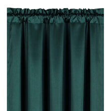 Kate Aurora 6 Piece Maison Estate Collection Semi Sheer Window Curtains & Beaded Valance Set - Christmas Green