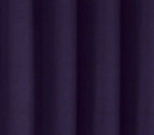 GoodGram 2 Pack: Hotel Thermal Grommet 100% Blackout Curtains - 52 in. W x 63 in. L, Purple
