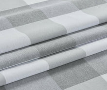 Kate Aurora Country Farmhouse Living Classic Buffalo Plaid Checkered Single Grommet Top Window Curtain Panel - 54 in. W x 84 