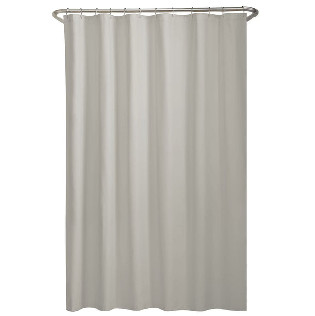 Montauk Accents Bliss Ivory Natural Water Resistant Fabric Shower Liner - Standard Size