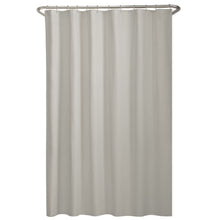 Montauk Accents Bliss Ivory Natural Water Resistant Fabric Shower Liner - Standard Size