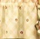 GoodGram Apple Orchard Complete 5 Piece Kitchen Curtain Tier & Swag Set - 58 in. W x 36 in. L