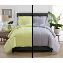 Kate Aurora Living Goose Down Alternative Bed in a Bag Complete Comforter Set - King, Yellow