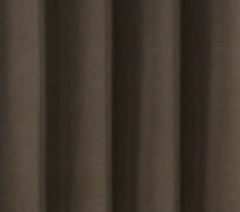 GoodGram 2 Pack: Hotel Thermal Grommet 100% Blackout Curtains - 52 in. W x 84 in. L, Brown