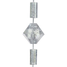 Kate Aurora Luxurious Jaeger Rod Pocket Acrylic Beaded Single Window Curtain Panel - 40 in. W x 84 in. L - Clear