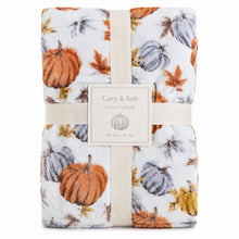 Kate Aurora Thanksgiving Harvest Golden Pumpkins Ultra Soft & Plush Oversized Accent Throw Blanket - 50 In. W X 70 In. L