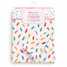 Kate Aurora Ice Cream Sprinkles Galore Kids Oversized Accent Throw Blanket - 50 in. x 70 in.