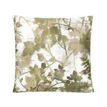 Kate Aurora Adelaide Floral Satin 18" X 18" Filled Accent Throw Pillow - Sage