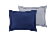 Kate Aurora Living Goose Down Alternative Bed in a Bag Complete Comforter Set - Full, Blue