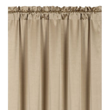 Kate Aurora 7 Piece Hampton Elegance Sheer Curtain Panels & Beaded Valances Set - Gold Gold