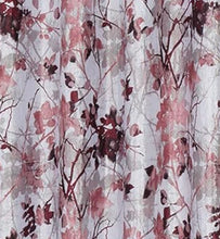 Kate Aurora Country Living 100% Thermal Lined Grommet Top Floral Room Darkening Curtains - 50 in. W x 63 in. L, Burgundy/Berr