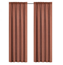 Kate Aurora Living Textured Crepe Sheer Single Window Curtain Treatments And Valances - 52 in. W x 84 in. L Single Panel, Ter
