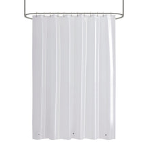 Kate Aurora Transparent Pastel 6 Gauge Hotel Non-Toxic Odor Free PEVA Shower Curtain Liner - Mold & Mildew Resistant - Clear