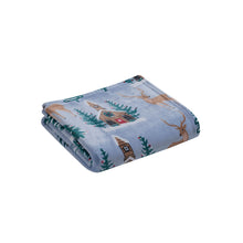 Kate Aurora Ultra Soft & Plush "Prancer" Christmas Reindeer Accent Throw Blanket - 50" x 60"