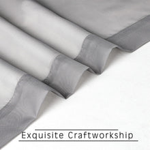 Kate Aurora Hotel Lux 1 Piece Charcoal Gray Sheer Window Scarf Treatment
