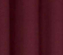 GoodGram 2 Pack: Hotel Thermal Grommet 100% Blackout Curtains - 52 in. W x 63 in. L, Burgundy
