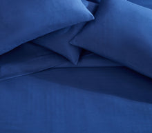Kate Aurora Scarlet Supreme Soft Brushed Microfiber 6 Piece Sheet Set , Navy - Queen