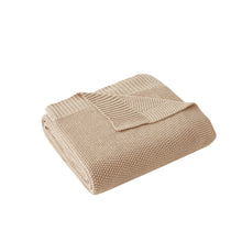 Kate Aurora Vermont Impressions Cable Knit Accent Throw Blanket - 50 in. W x 60 in. L