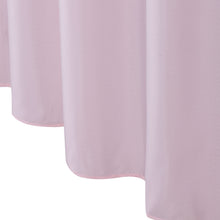 Kate Aurora Living Hotel Collection Mold & Mildew Resistant Fabric Shower Curtain - Rose