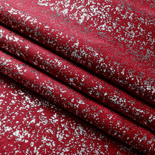 Kate Aurora 2 Piece Grommet Top Moroccan Sparkly Burgundy Red Light Reducing Window Curtain Panels - 84 in. Long