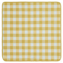 Kate Aurora 2 Pack Country Farmhouse Buffalo Plaid Zippered Pillow Covers - 18 in. W x 18 in. L, Yellow